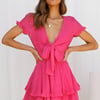 Berry Pie Dress Hot Pink