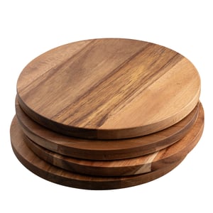 Belleek Living Acacia Wooden Placemats Set of 4 - Extra 25% off with LC25