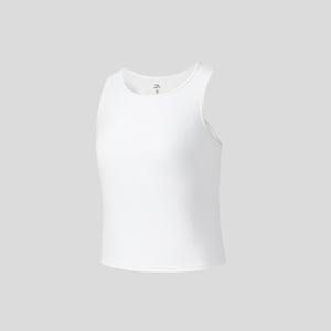 Women's ANTA Run Knit Tank - White / XL