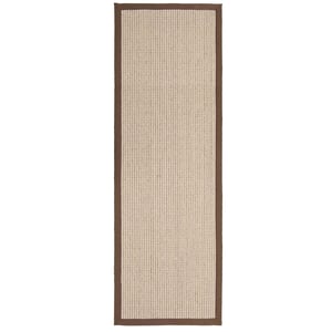 Sisal Boucle Mocha Runner - 67x200cm