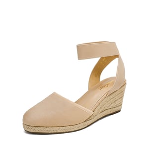 DREAM PAIRS Ankle Strap Closed Toe Espadrille Wedge Sandals