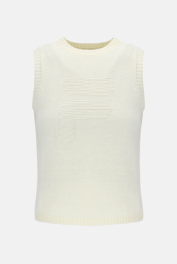Cropped Knit Vest - XL