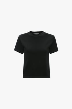 Victoria Beckham Jamie T-Shirt In Black - XS - Womens