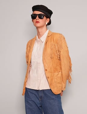 Light Yellow Cowgirl Jacket