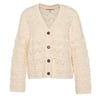Barbour Womens Isla Knitted Cardigan Cloud