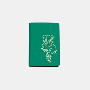 The Lunar New Year A6 Notebook - Emerald Green