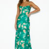 Nimble Fortune Midi Dress Green
