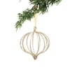 4" Champagne Assorted Ornament