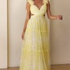 Endless Riviera Maxi Dress Yellow