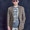 Savile Row Herringbone Blazer