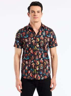 Robert Graham Carni Short Sleeve Button Down Shirt