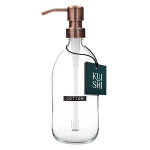 Vintage Clear Dispenser Bottles