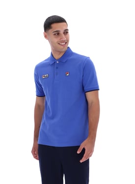 Pablo Three-Button Tipped Rib Polo Shirt - 4XL