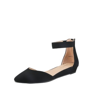 DREAM PAIRS Amiga Ankle Strap Flats Shoes