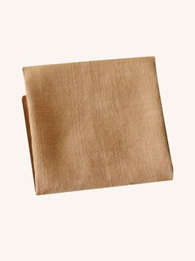 Cotton Linen Napkins Solid Color Placemats Tea Towels - Khaki / One-Size