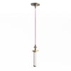 Elbow rechargeable pendant kit in bronze