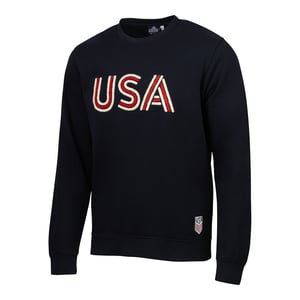 Men's USA Soccer House Terry Navy Crewneck / 2X