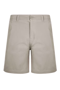 Weird Fish Rayburn Cotton Flat Front Shorts Flint Stone Size 40