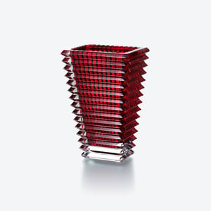 Eye Rectangular Vase S - Red | Baccarat