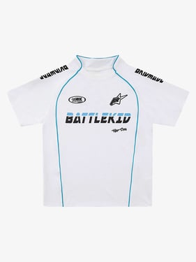 Thesupermade Racing Style Niche T-shirt - 1641 - White / XL