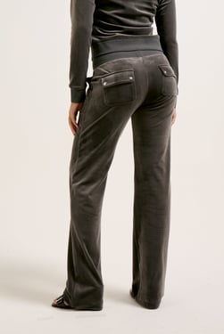 TOP HAT CLASSIC VELOUR DEL RAY POCKETED BOTTOMS - XXXL / Grey