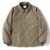 Jackman Back Nep Padded Coach Jacket Sepia