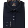 Long Sleeve Cotton Navy Shirt