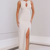 Stylish Starlet Maxi Dress Beige