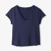 Sadie V-Neck Tee - Patriot Blue