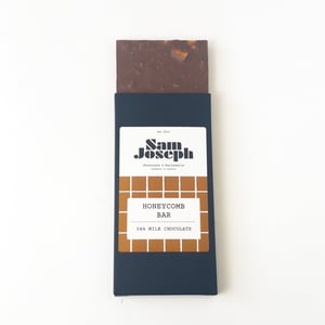 Honeycomb and milk chocolate bar