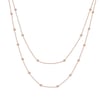 Layered Necklace Rose Gold
