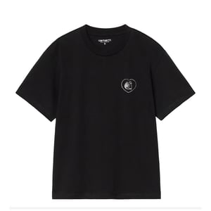 Carhartt WIP Womens S/S Hearts Of Hartts T-S Black