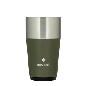 Snow Peak Shimo Tumbler 470 Olive Green