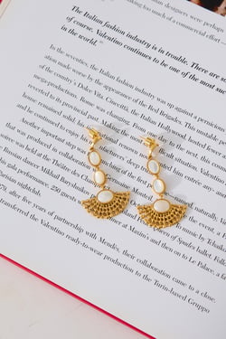 18k Gold Plated Dreamweaver Earrings Gold