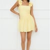 Copenhagen Charm Mini Dress Yellow
