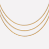 Whispers Chain Golden Necklace