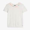 Simone Knit Tee - White