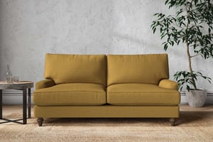 nkuku Marri Sofa | Make To Order | Medium | Recycled Cotton Ochre