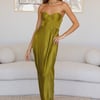 Chase The Blues Midi Dress Green