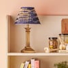 Freya rechargeable table lamp finished in brass