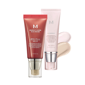 MISSHA BB Essential Kit - M BB Boomer + #21 Light Beige