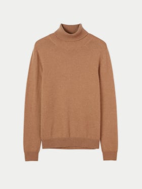 Essential Cashmere Turtleneck Sweater - 2XL / sheepskin / WK05-1375