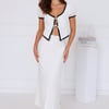 Wanderlust Escapes Maxi Skirt White