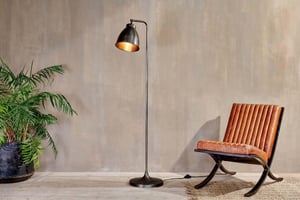 nkuku Muturi Floor Lamp | Lamps | One Size | Aged Bronze