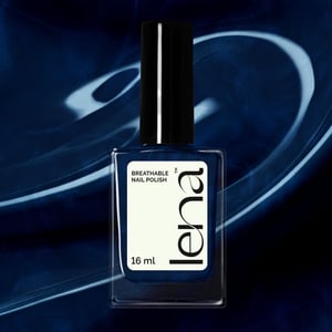 LENA Breathable & Water-Permeable Halal Nail Polish - Istan-blue - LE139