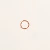 8mm Rose Plain Hoop