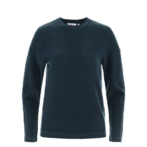 Fjallraven Womens Ovik Lite Knit Sweater Dark Navy