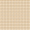 Faux Caning' Wallpaper by Wallshoppe - Wicker - Removable Panel