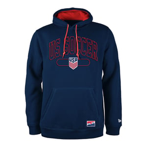 Men's New Era USMNT Navy Heathered Hoodie / 3X