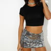 Wear Together Crop Top Black